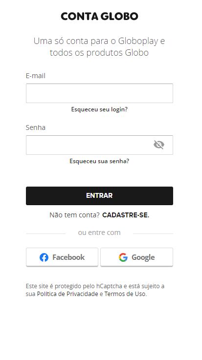 minha conta globoplay ativar.